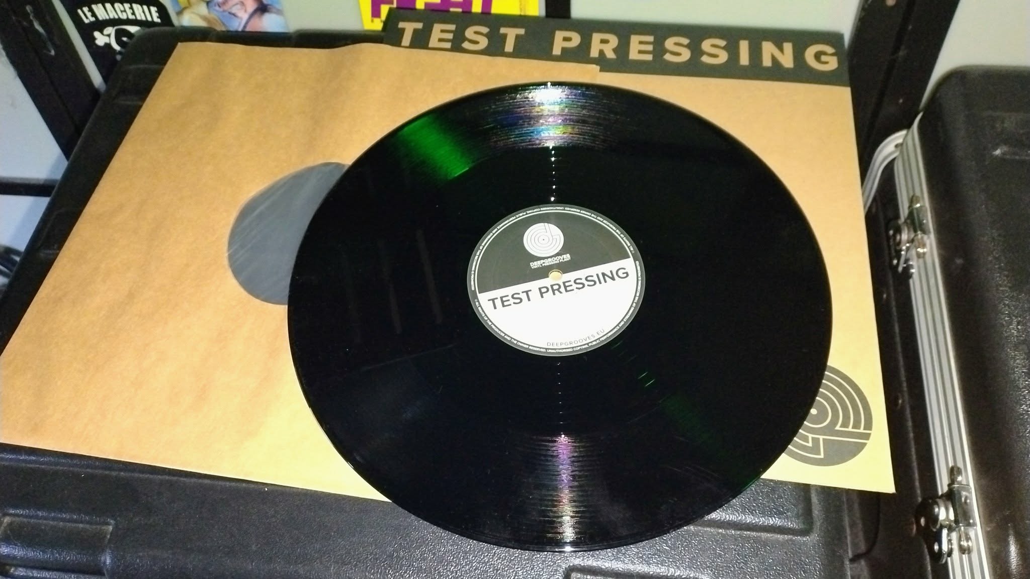 Approved test pressing